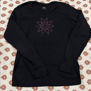 Columbia Black Long Sleeve Shirt